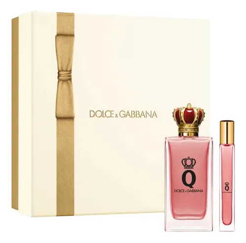 Perfume Dolce & Gabbana Q Intense 100ml Set Mujer Cereza Ámbar