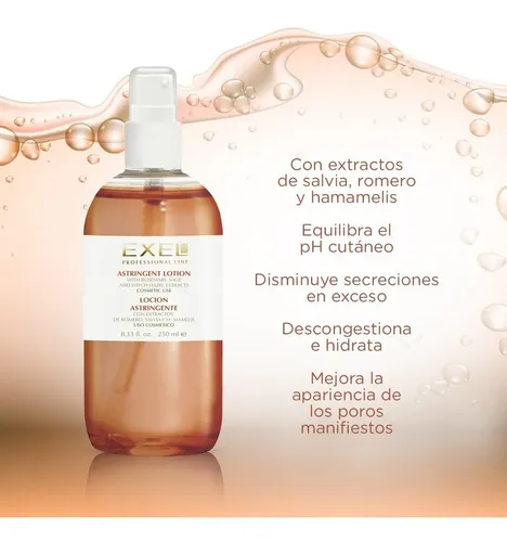 Loción Astringente Con Salvia Y Romero Exel 250ml Tipo de piel Todo tipo