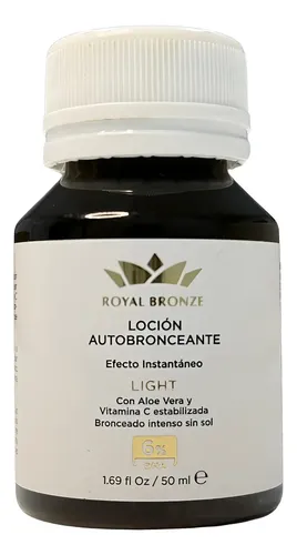 Loción Autobronceante Royal Bronze Dha 6% Light 50ml