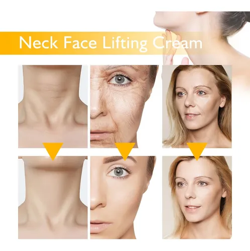 Crema Para Estirar El Cuello Y La Cara, Gel Tónico, Humectan