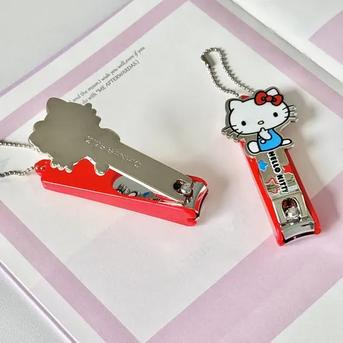 Cortauñas Antisalpicaduras Hello Kitty Para Mujer