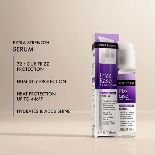 Sérum Frizz Ease De John Frieda Para Cabello Grueso, 1.69 On