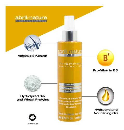 Protector Térmico Abril Et Nature Keratin Repair 200 Ml