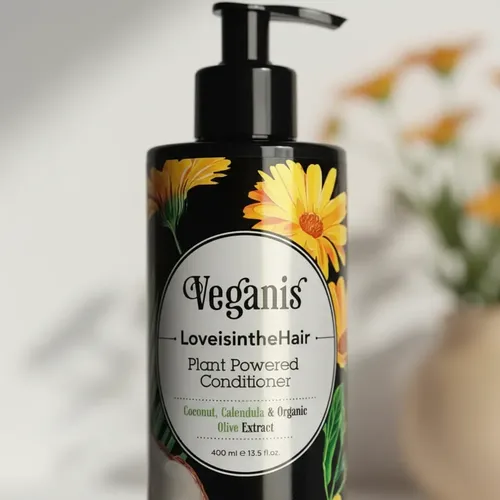 Acondicionador Plant Powered Reparador Coco 400ml Veganis