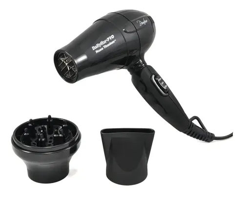 Secador de pelo BaBylissPRONano Titanium Bambino 5510 BABNT5510 negro