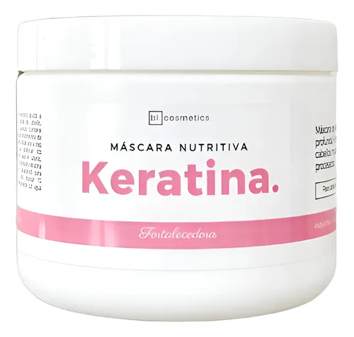 Máscara Capilar Nutritiva Y Fortalecedora Con Keratina 500g