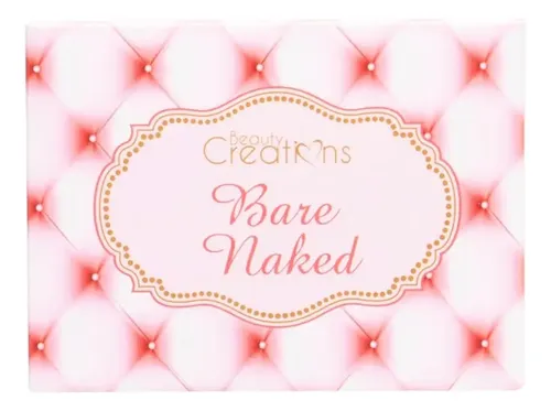 Paleta De Sombras Bare Naked Beauty Creations