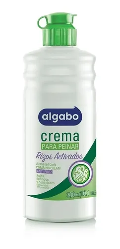 Crema De Peinar Cabello Rizado 300ml Algabo