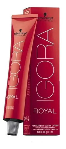 Tinte Para Cabello En Crema Igora Royal Profesional 60g 0-89 Rojo Violeta Concentrado