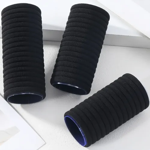 Cintas De Pelo Negras Para Mujeres Y Niñas De Alta Calidad