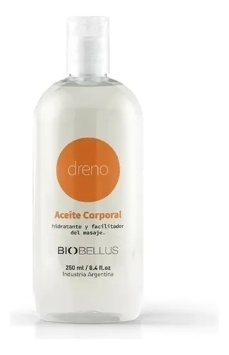 Aceite Para Masajes Biobellus Dreno Circulatorio X 250ml Fragancia Lavanda/naranja/salvia