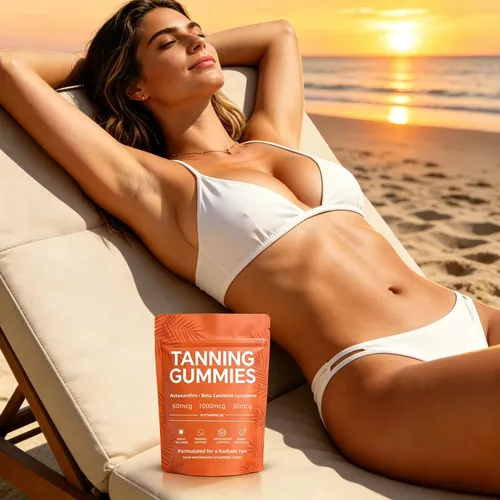 Gomitas Autobronceantes Posojpip Natural Bronze Glow, 60 Uni