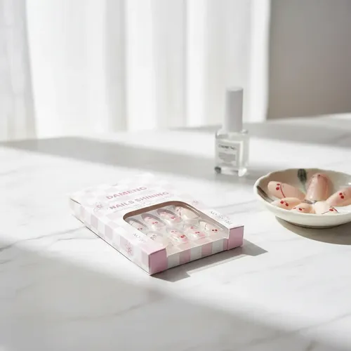 Dameng Uñas Postizas Almendra Universal