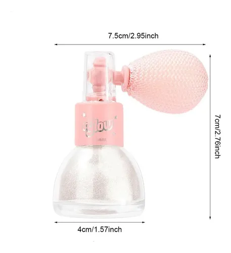R! Spray De Glitter Para Cabello Y Cuerpo 7g Iluminador~