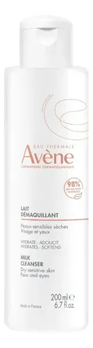 Avene Leche Limpiadora Desmaquillante Suavizante Pieles Sensibles