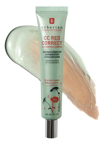 BASE CORRECTORA CC RED para pieles sensibles e imperfecciones | Erborian