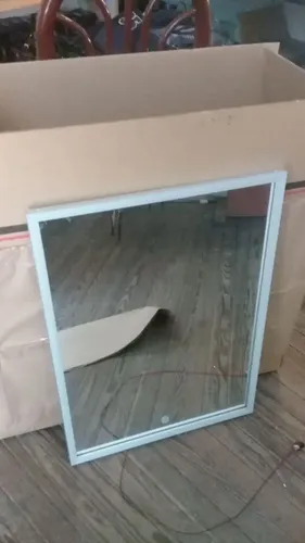 Espejo Led Dimmer Touch Táctil Central Maquillaje 45x55cm!!