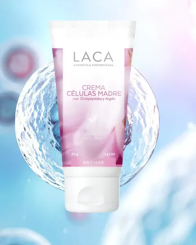 Crema Antiage Celulas Madre Laca – 70g Momento de aplicación Día Tipo de piel Todo tipo de piel