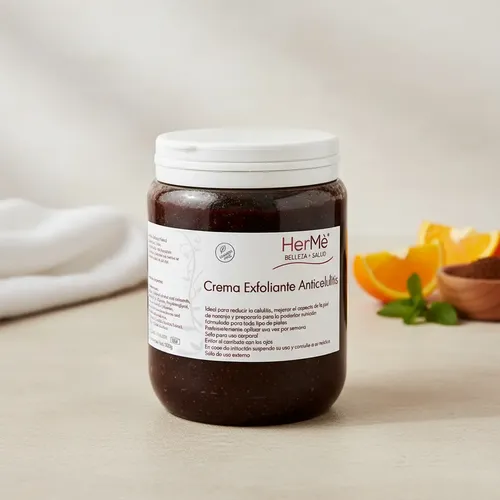 Crema Exfoliante Anticelulitis C/centella Y Cafe X 500gr