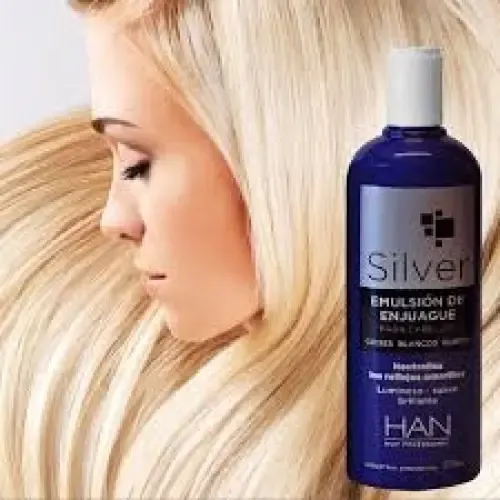 Shampoo Han Silver Matizador Neutraliza Amarillo 375ml