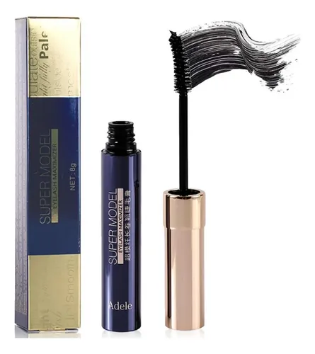 Rímel Negro A Prueba De Agua Grueso Maquillaje De