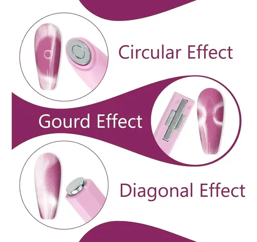 Magnet 3 – 1 Para Esmalte De Uñas En Gel Con Efecto Ojo De G
