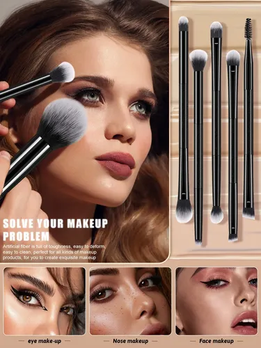 Set De Brochas De Maquillaje, Herramientas De Belleza Para R