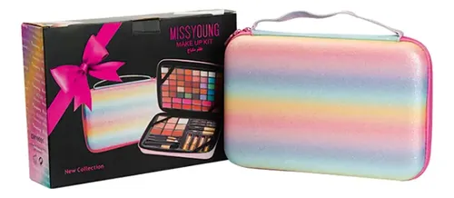 Set Maquillaje Completo 72 Piezas Miss Young con Estuche y Accesorios