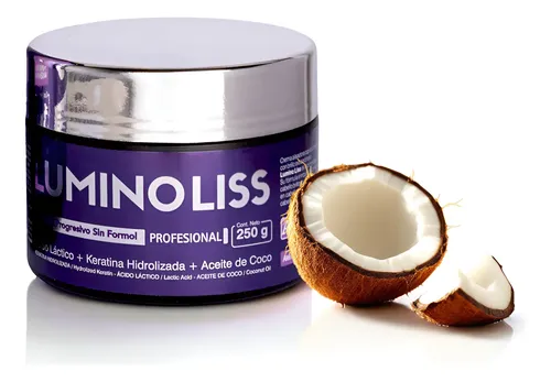 Alisado Progresivo Luminoliss 250g Sin Formol