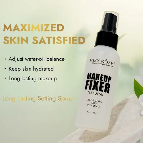 Spray Fijador Impermeable De Larga Duración De 100 Ml Transparente