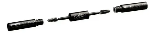 Arex Mascara + Primier Para Pestañas 2 En 1 Hypnotic Lashes Color Negro