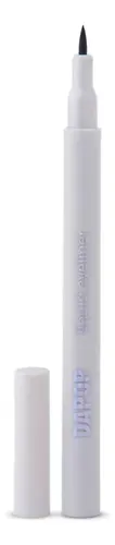 Delineador Waterprof Fibra Dapop Color Negro Efecto negro