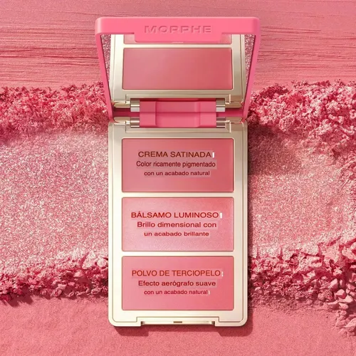 Rubor Morphe crema y polvo tono blind date