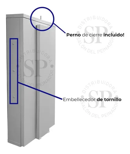 Mesa Profesional Manicuria Plegable Con Estantes Extensible