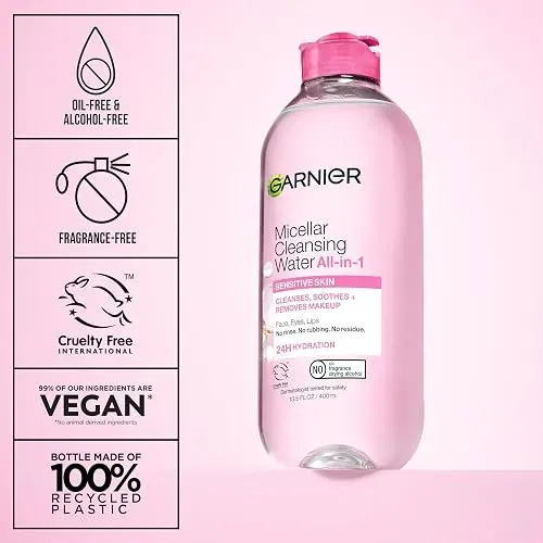 Agua Micelar Garnier Limpiador Facial Y