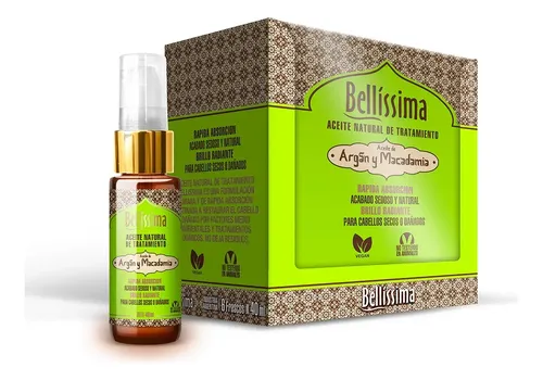Tratamiento Capilar Aceite De Argan Macadamia Bellissima