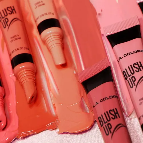 Crema De Rubor L.a. Colors Nude Glow Para Mejillas Y Labios