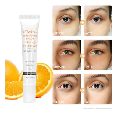 Crema Para Ojos Neutriherbs, Gel De Ojos Con Vitamina C Para