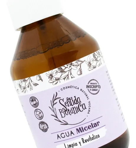 Agua Micelar Facial Tónico Hidratante Skin Sentida Botánica