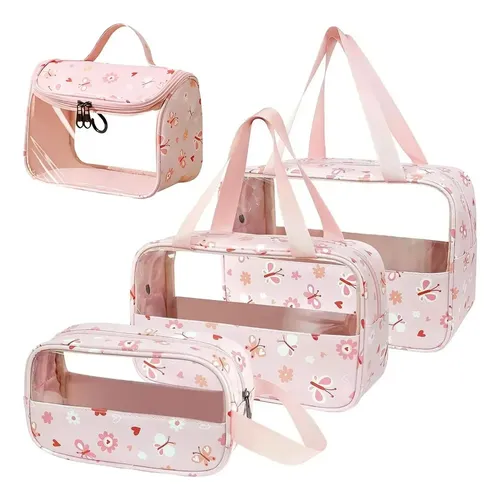 Howerseal Set De Neceseres Transparentes De 4 Piezas