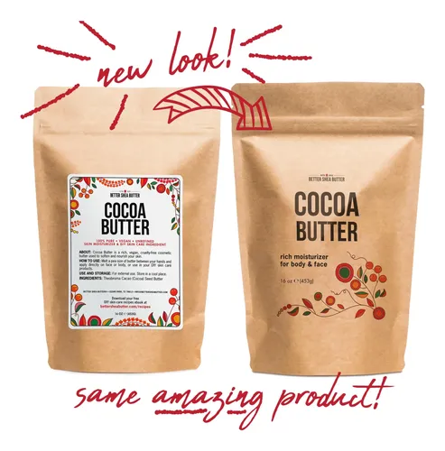 Manteca De Cacao Better, Manteca De Karité, Cruda, Sin Refin