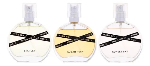 Set De Perfume ¿así Que…? Miss So Para Mujer: Fragrance Mi