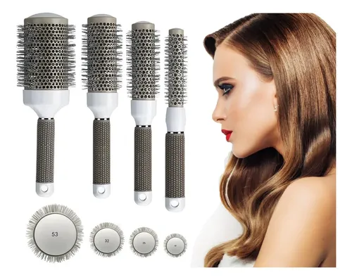 A Y 4pz Cepillo Para Cabello Ventilado Cerámica Térmico