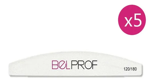 Set De Limas Belprof X 5 Unidades Buffer 120/180 Salon