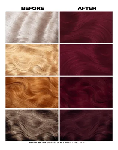 Color De Cabello Lunar Tides 120ml Cranbaby Borgoña
