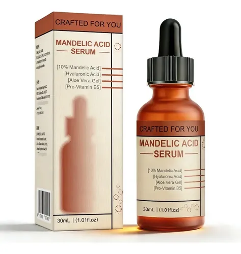 C Sérum Facial De Ácido Mandélico Para Exfoliación Y Piel