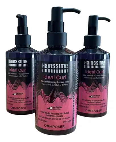 Hairssime Composer Ideal Curl Gel Activador De Rulos X 240gr