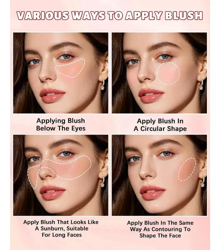 Paleta Rubor Matte 2 Colores Lysdefeu Set 02