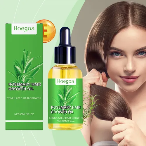 Aceite Capilar De Romero Hoegoa Para El Tratamiento Del Cuid