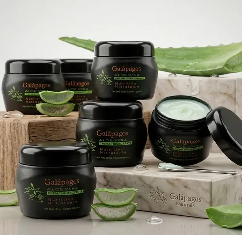 Crema Con Aloe Vera Galapagos X 180 Gr (pack X 4 Unid)